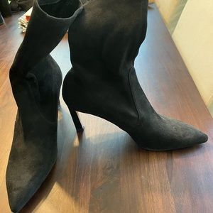 Brand New Stuart Weitzman Suede Booties - Size 11